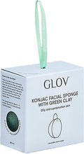 KONJAC FACIALSPONGE GREEN CLAY