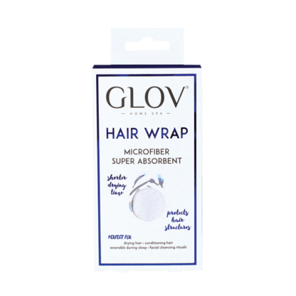 Glov-Hair Wrap-Toalla de microfibra para el secado del pelo.