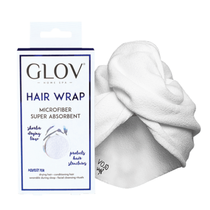 Glov-Hair Wrap-Toalla de microfibra para el secado del pelo.